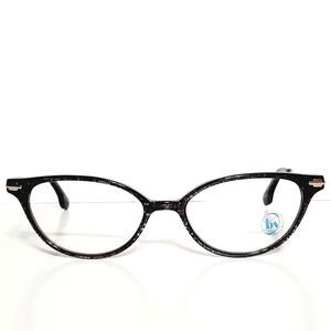 2 Pairs Womens Bon Vivant Stunning Cat Eyeglasses Frames 52-17-140 Made In Italy